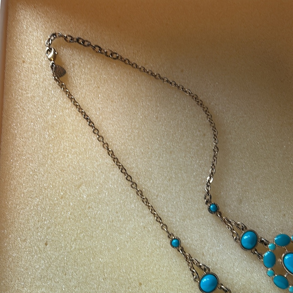Stella & Dot Turquoise Statement Necklace - Picture 3 of 7